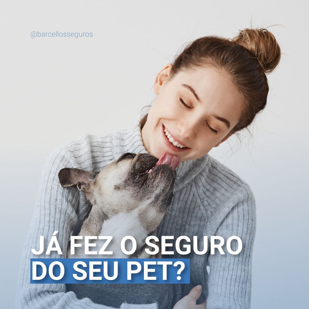 Já fez o seguro do seu pet?