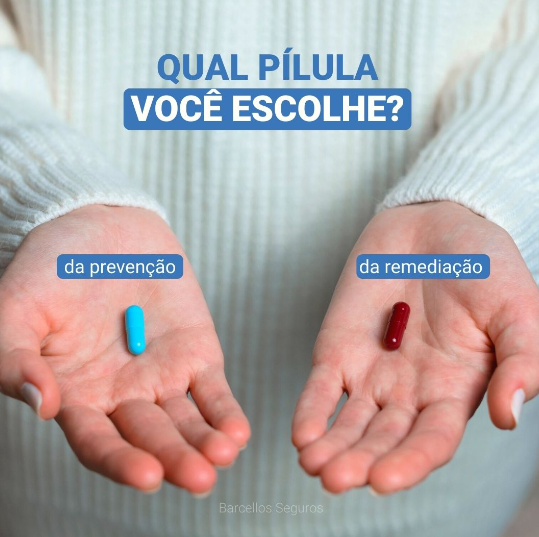 Qual pílula você escolhe?